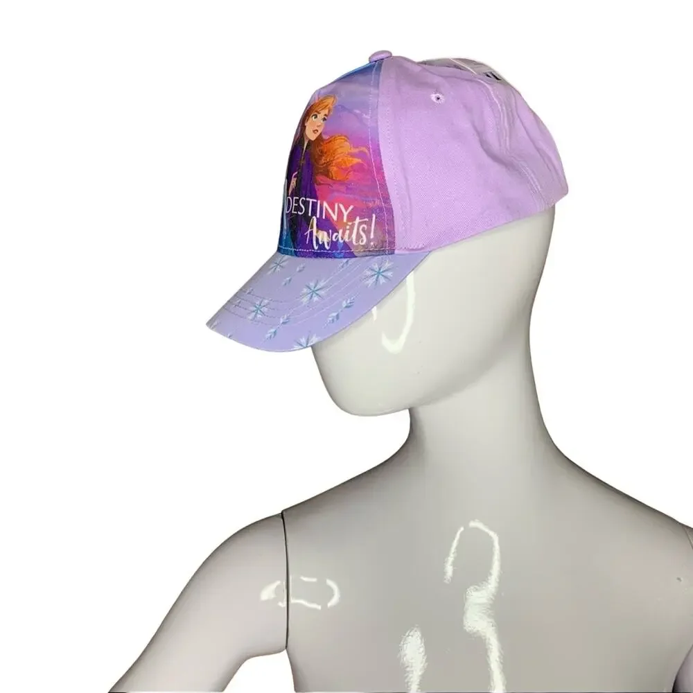 Disney NWT Princess Anna Elsa Frozen 2 Adjustable Baseball Cap